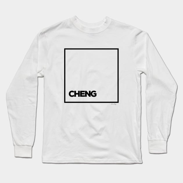 CHENG Long Sleeve T-Shirt by satheemuahdesigns